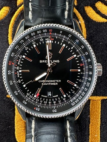 Breitling navitimer black gold - breitling,