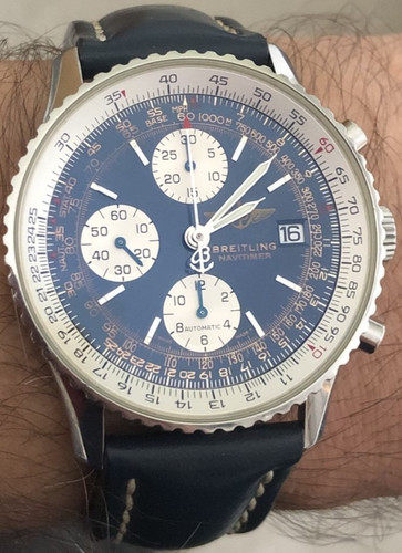 Rare blue dial breitling old - rare,
