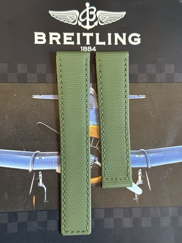 New breitling green - green, canvas