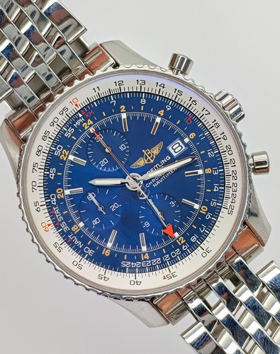 Breitling navitimer blue men - breitling,